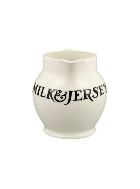 ½ Pint Kan Jersey Cream Black Toast Emma Bridgewater
