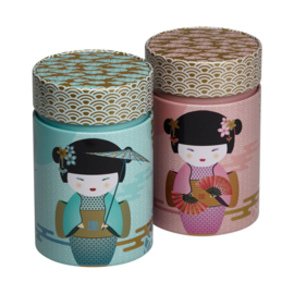 Rond Theeblik New Little Geisha Rose - EIGENart