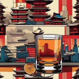Onderzetter Whisky Japan III