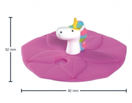 Afdekplaatje voor Glas Bambini Unicorn - Leonardo