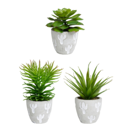 Kunstplant in Pot (14 cm.) - Sema Design