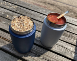 Lunchcontainer met Lepel Big Mug Green Retulp