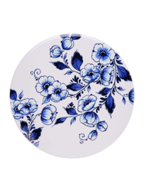Onderzetter Bloemen Heinen Delfts Blauw
