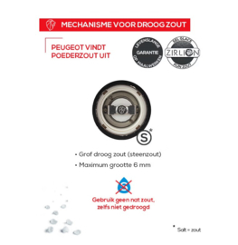 Zoutmolen Paris U'Select Naturel Peugeot