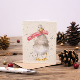 Kaartje 'Christmas Cracker' - Wrendale Designs