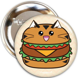 Broche 'Burger Tiger' - Fuzzballs