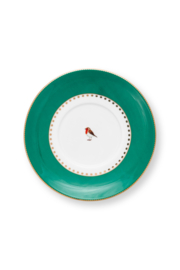Espressokop & Schotel Emerald Love Birds Pip Studio