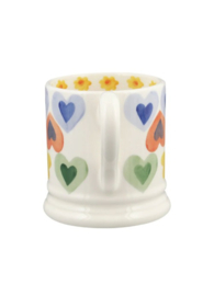 1/2 Pt Mok Hearts & Flowers Emma Bridgewater