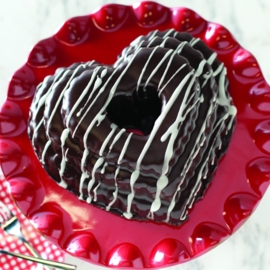 Tiered Heart Bundt Tulbandvorm - Nordic Ware