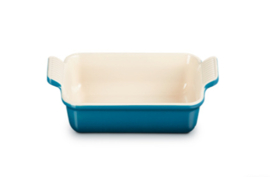 Rechthoekige Ovenschaal Deep Teal 4 liter Le Creuset