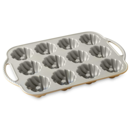 Mini Braided Bundt Gold Bakvorm - Nordic Ware