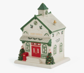 Decoratie Post Office met LED Christmas Tree Spode