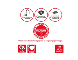 Ovenschaal Saliegroen Appolia 21 cm. Peugeot