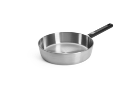 Hapjespan 28 cm. Logic Steel Woll