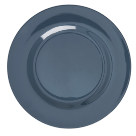 Melamine Dinerbord Dark Grey - Rice