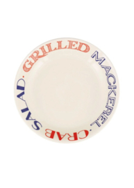 Pastabord Medium Red & Blue Emma Bridgewater