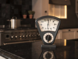 Kookwekker met Klok Cosy & Trendy