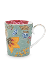 Mok Alfabet Q Blushing Birds (350 ml.) - Pip Studio