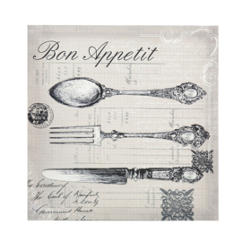 Canvas Bon Appetit (40 cm.) - Sema Design