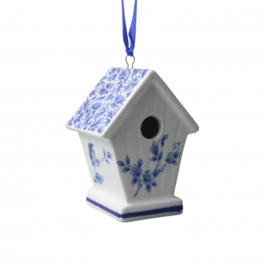 Ornament Vogelhuisje - Heinen Delfts Blauw
