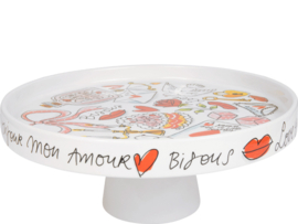 Taartplateau Love Blond Amsterdam