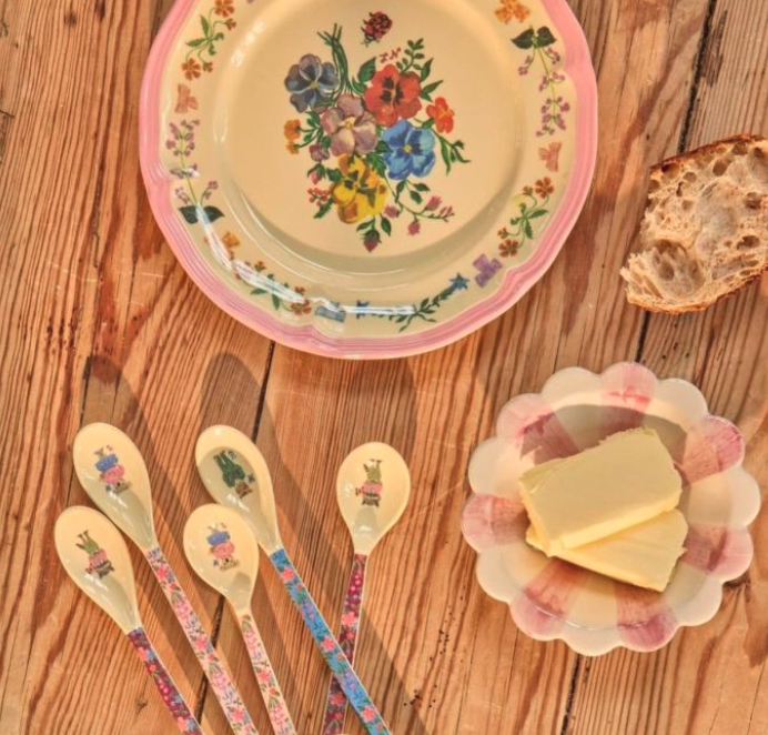 Bord Pink Nathalie Lété Rice