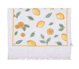 Gastendoekje Lemons & Leaves Clayre & Eef