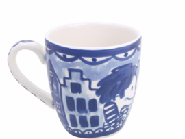 Mini Mok Kussend Delfts Blond Amsterdam