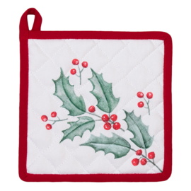 Pannenlap Holly Christmas - Clayre & Eef