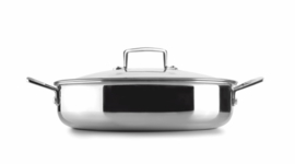 Lage Pan Triply Natural 24 cm. Ibili