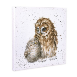 Canvas 'Owl-ways By Your Side'- Wrendale Designs