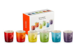 Set Espressomokjes Rainbow - Le Creuset