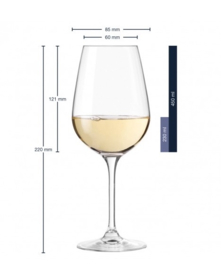 Witte Wijnglas Tivoli - Leonardo