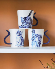 Mok Kattenstaart Ontdekken Heinen Delfts Blauw