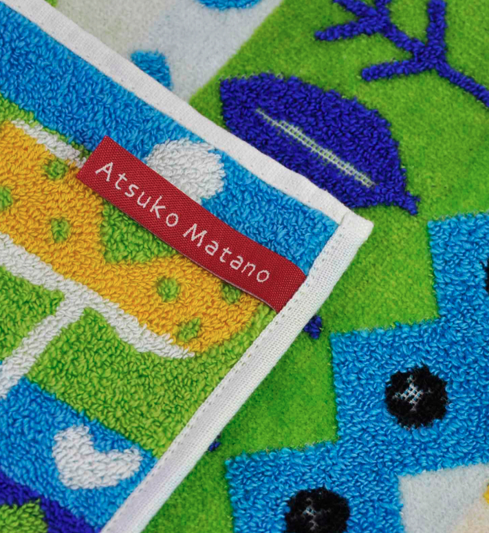 Handdoekje Happy Motif Ivory Atsuko Matano