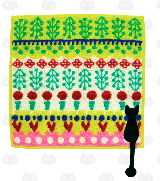 Handdoekje Spain Yellow Green Atsuko Matano