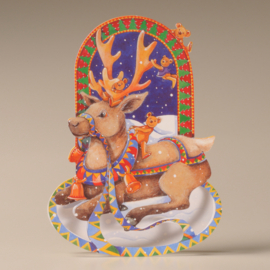 Kerstkaart Reindeer - Mamelok