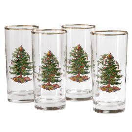 Highball Glas 'Christmas Tree' - Spode