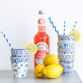 Melamine Beker Indigo Lace Bunzlau Castle