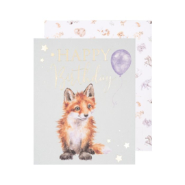 Verjaardagskaart Pawty Time Wrendale Designs