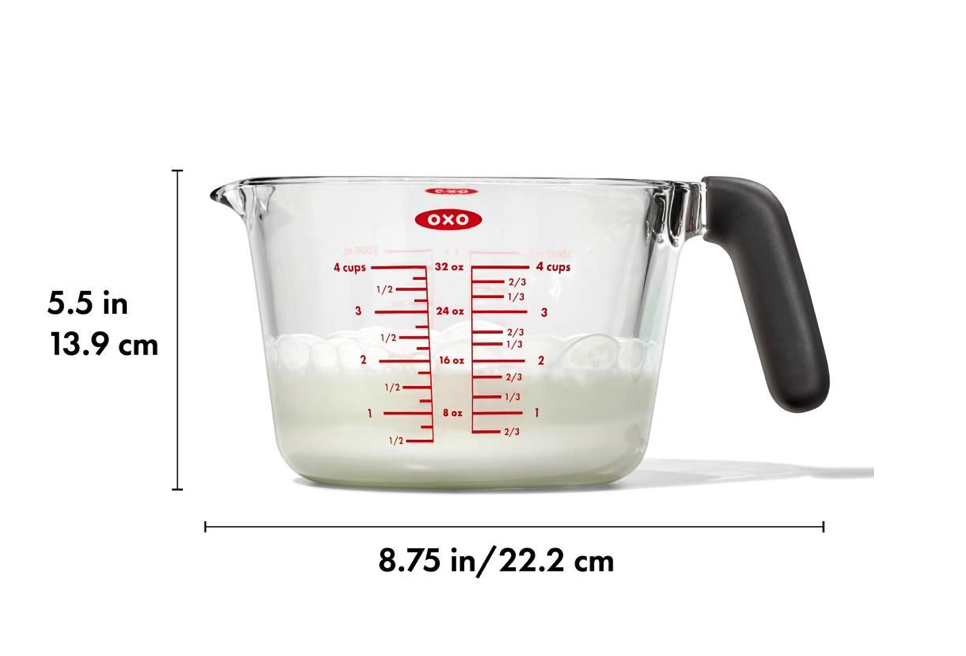 Maatbeker Glas 1 liter OXO