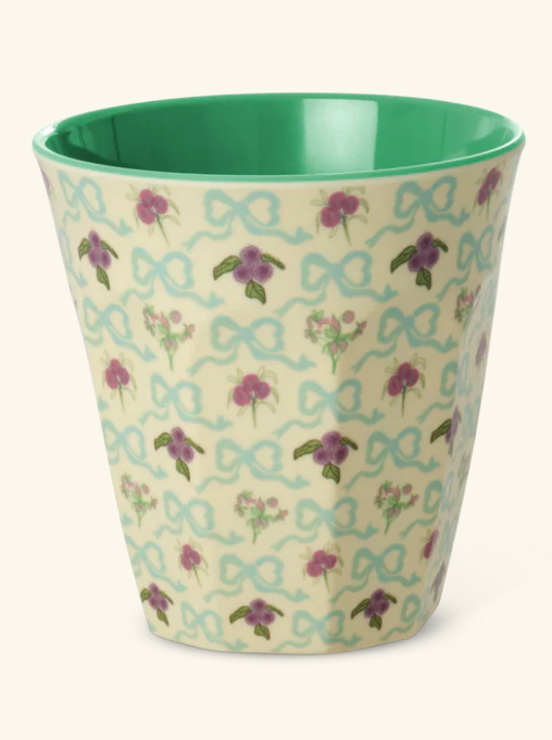 Beker Bow & Bouquet Medium Rice