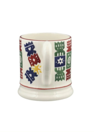 1/2 Pt Mok Christmas Crackers Emma Bridgewater