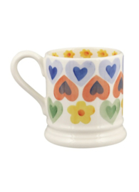 1/2 Pt Mok Hearts & Flowers Emma Bridgewater