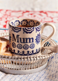 1/2 Pt Mug Blue Hen & Border Mum Emma Bridgewater