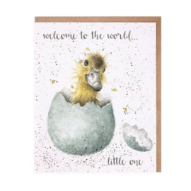 Kaart 'Welcome to the World Little One' - Wrendale Designs