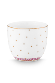 Eierdop Dots Gold Pink Jolie Pip Studio