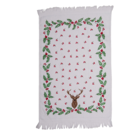 Gastendoekje Holly Deer - Clayre & Eef