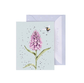 Kaartje The Marsh Orchid Wrendale Designs