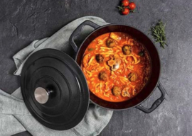 Braadpan 4,5 liter Mat Zwart Cosy & Trendy